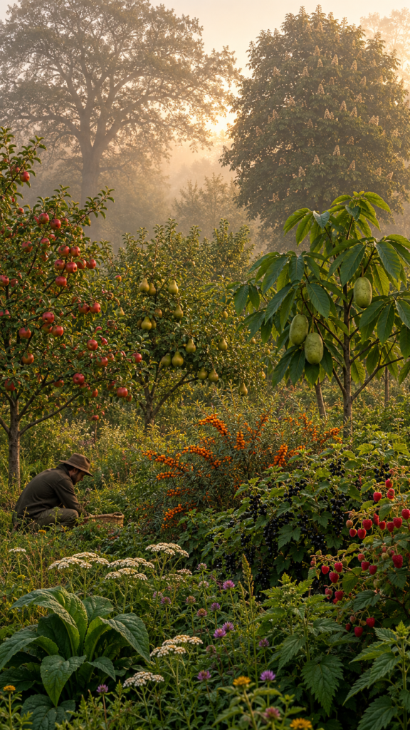 Pădure comestibilă temperată (−20 °C)